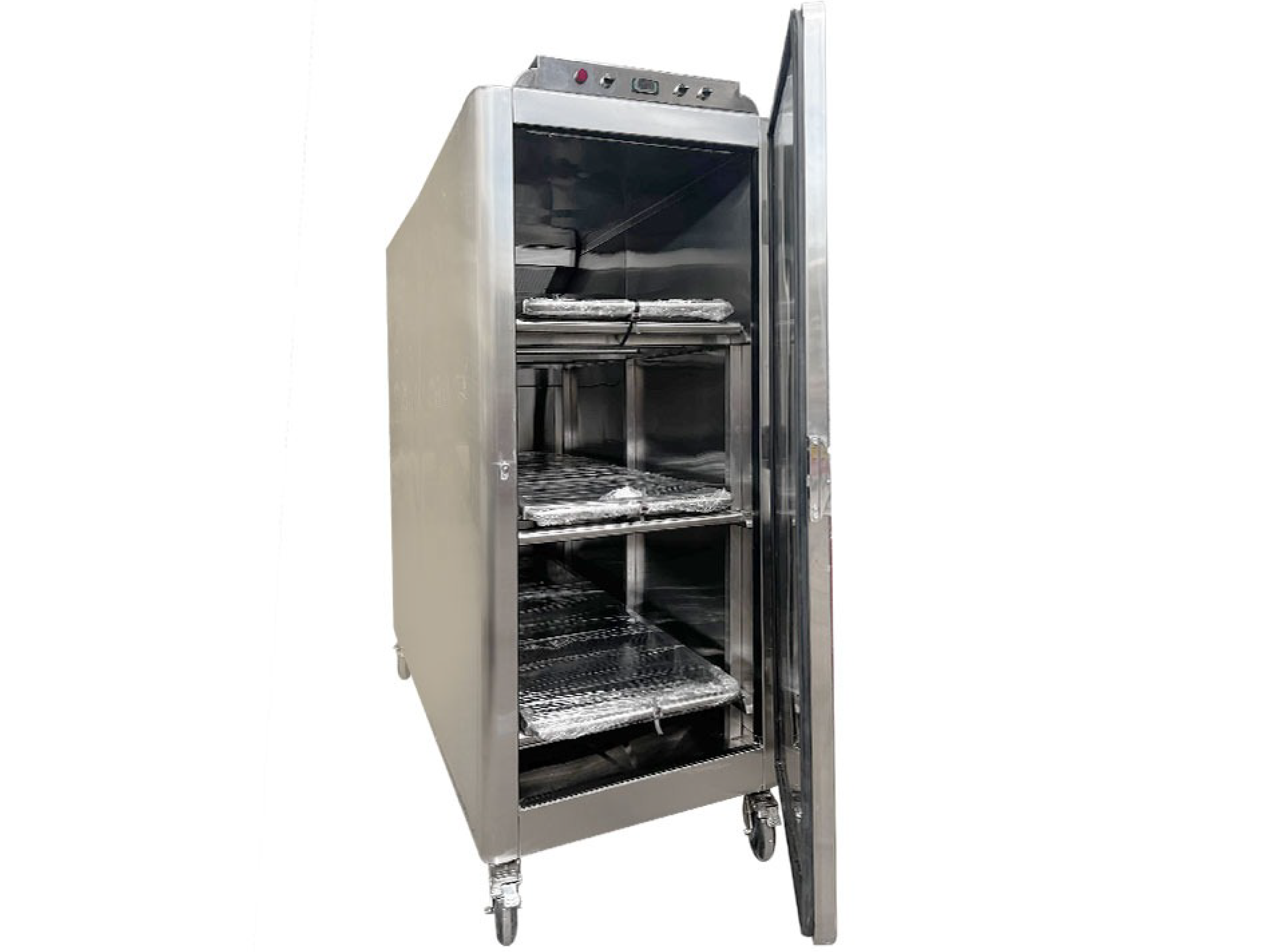 Nevera de preservación para tres cuerpos