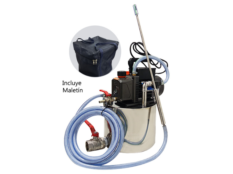 Aspirador eléctrico portátil con maleta para domicilio